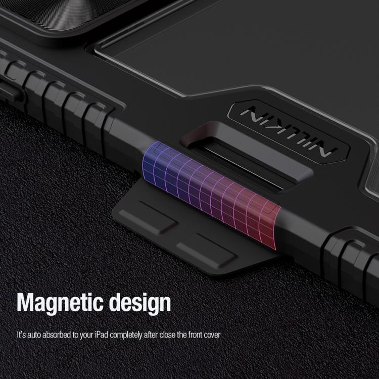 For Xiaomi Pad 7 / Pad 7 Pro NILLKIN Bumper Pro Camshield Tablet Leather Case(Black) by NILLKIN