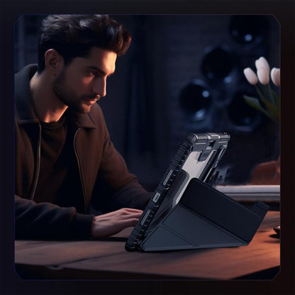 For Xiaomi Pad 7 / Pad 7 Pro NILLKIN Bumper Pro Camshield Tablet Leather Case(Black) by NILLKIN