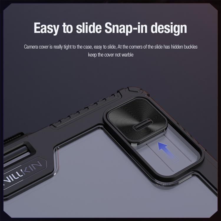 For Xiaomi Pad 7 / Pad 7 Pro NILLKIN Bumper Pro Camshield Tablet Leather Case(Black) by NILLKIN