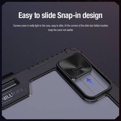 For Xiaomi Pad 7 / Pad 7 Pro NILLKIN Bumper Pro Camshield Tablet Leather Case(Black) by NILLKIN