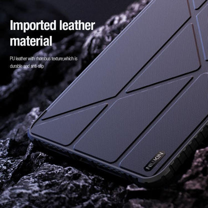 For Xiaomi Pad 7 / Pad 7 Pro NILLKIN Bumper Pro Camshield Tablet Leather Case(Black) by NILLKIN