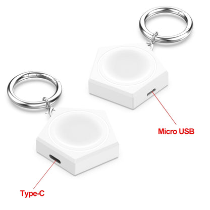 For Huawei Watch 4 / Watch 4 Pro Portable Universal Smart Watch Charger, Port:Micro USB(Black) by bashfashion