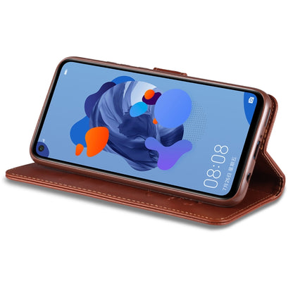 For Huawei Mate 30 Lite / Nova 5i Pro AZNS Sheepskin Texture Horizontal Flip Leather Case with Holder & Card Slots & Wallet(Brown) by AZNS