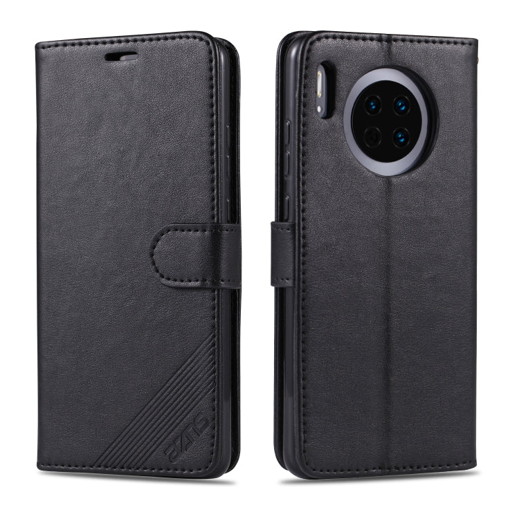 For Huawei Mate 30 / Mate 30 Pro AZNS Sheepskin Texture Horizontal Flip Leather Case with Holder & Card Slots & Wallet(Black) by AZNS