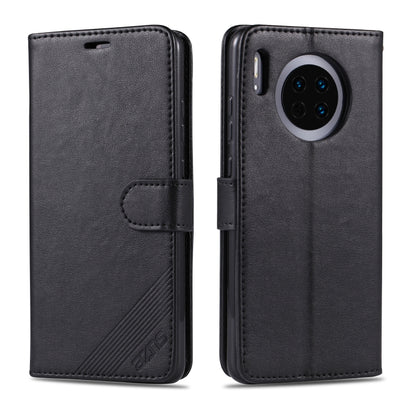 For Huawei Mate 30 / Mate 30 Pro AZNS Sheepskin Texture Horizontal Flip Leather Case with Holder & Card Slots & Wallet(Black) by AZNS