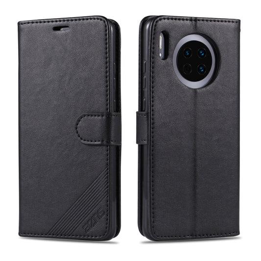 For Huawei Mate 30 / Mate 30 Pro AZNS Sheepskin Texture Horizontal Flip Leather Case with Holder & Card Slots & Wallet(Black) by AZNS