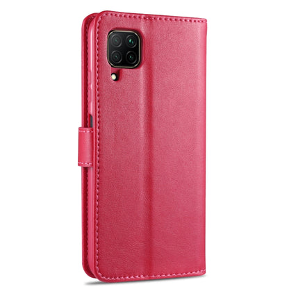 For Huawei Nova 6 SE AZNS Sheepskin Texture Horizontal Flip Leather Case with Holder & Card Slots & Wallet(Red) by AZNS