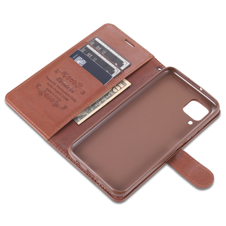 For Huawei Nova 6 SE AZNS Sheepskin Texture Horizontal Flip Leather Case with Holder & Card Slots & Wallet(Red) by AZNS