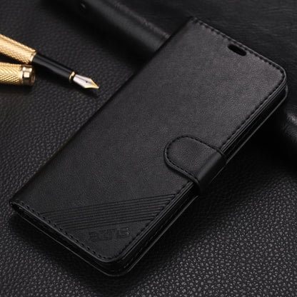 For Huawei P30 AZNS Sheepskin Texture Horizontal Flip Leather Case with Holder & Card Slots & Wallet(Black) by AZNS