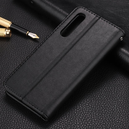For Huawei P30 AZNS Sheepskin Texture Horizontal Flip Leather Case with Holder & Card Slots & Wallet(Black) by AZNS
