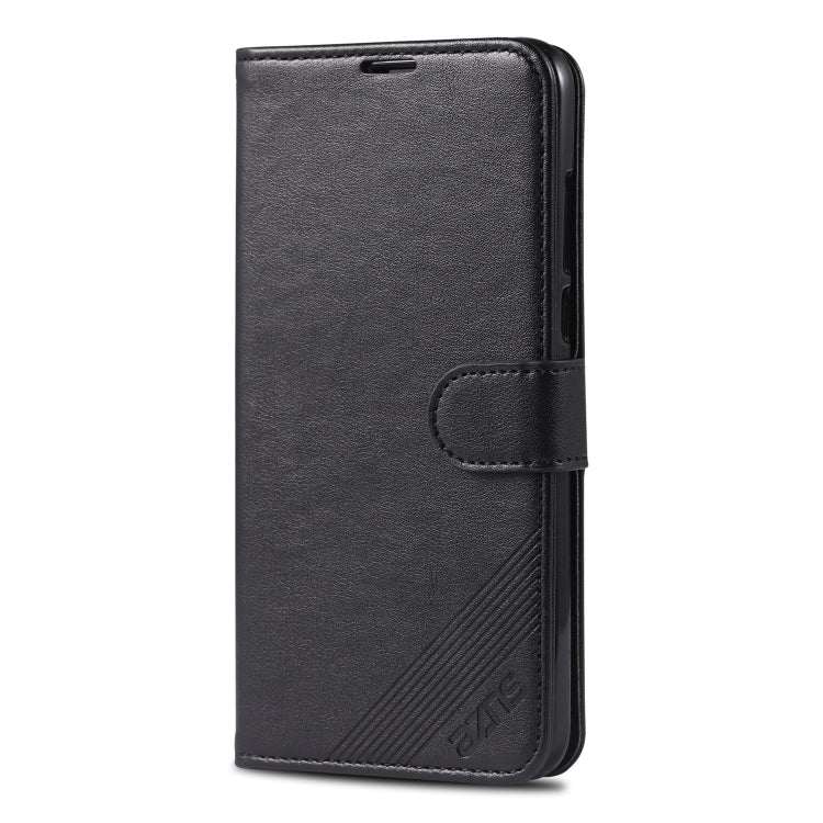 For Huawei P30 Lite / Nova 4E AZNS Sheepskin Texture Horizontal Flip Leather Case with Holder & Card Slots & Wallet(Black) by AZNS