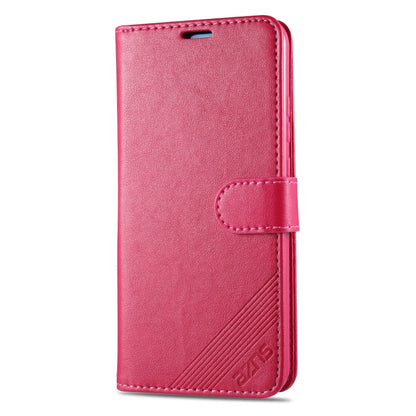 For Huawei Enjoy 10e AZNS Sheepskin Texture Horizontal Flip Leather Case with Holder & Card Slots & Wallet(Red) by AZNS