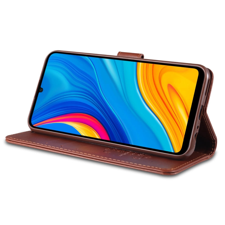 For Huawei Enjoy 10e AZNS Sheepskin Texture Horizontal Flip Leather Case with Holder & Card Slots & Wallet(Red) by AZNS