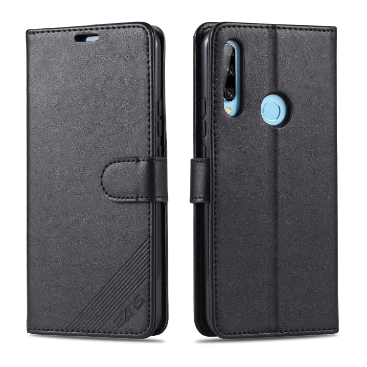 For Huawei Enjoy 10 Plus / P Smart Z AZNS Sheepskin Texture Horizontal Flip Leather Case with Holder & Card Slots & Wallet(Black) by AZNS
