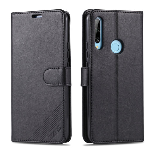 For Huawei Enjoy 10 Plus / P Smart Z AZNS Sheepskin Texture Horizontal Flip Leather Case with Holder & Card Slots & Wallet(Black) by AZNS