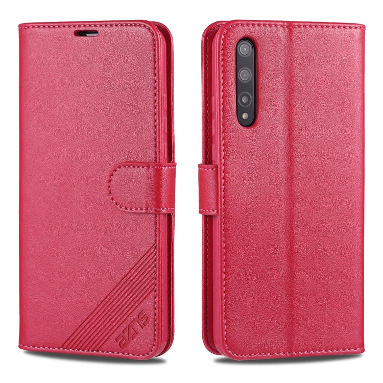 For Huawei Enjoy 10s / Honor 20 Lite AZNS Sheepskin Texture Horizontal Flip Leather Case with Holder & Card Slots & Wallet(Red) by AZNS