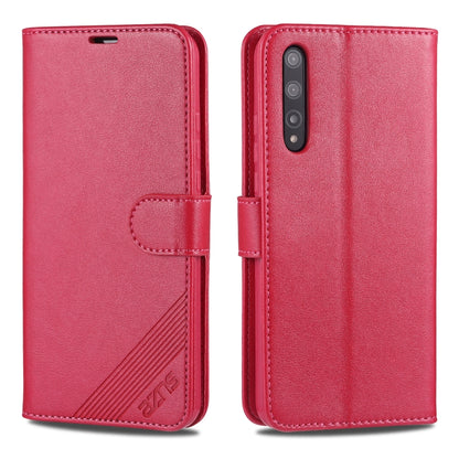 For Huawei Enjoy 10s / Honor 20 Lite AZNS Sheepskin Texture Horizontal Flip Leather Case with Holder & Card Slots & Wallet(Red) by AZNS