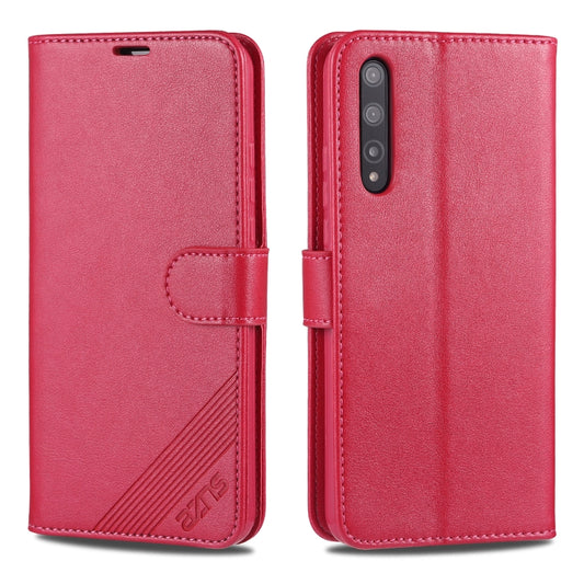 For Huawei Enjoy 10s / Honor 20 Lite AZNS Sheepskin Texture Horizontal Flip Leather Case with Holder & Card Slots & Wallet(Red) by AZNS