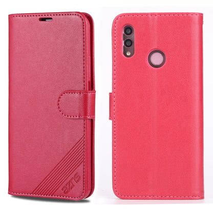 For Huawei Honor 10 Lite AZNS Sheepskin Texture Horizontal Flip Leather Case with Holder & Card Slots & Wallet(Red) by AZNS