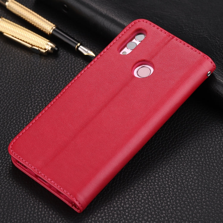 For Huawei Honor 10 Lite AZNS Sheepskin Texture Horizontal Flip Leather Case with Holder & Card Slots & Wallet(Red) by AZNS
