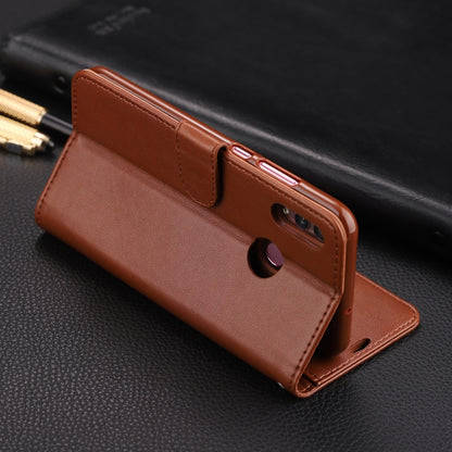 For Huawei Honor 10 Lite AZNS Sheepskin Texture Horizontal Flip Leather Case with Holder & Card Slots & Wallet(Red) by AZNS