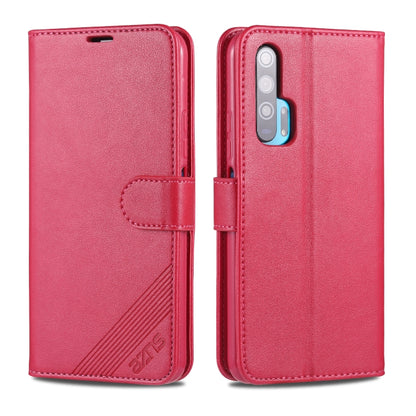 For Huawei Honor 20 Pro AZNS Sheepskin Texture Horizontal Flip Leather Case with Holder & Card Slots & Wallet(Red) by AZNS