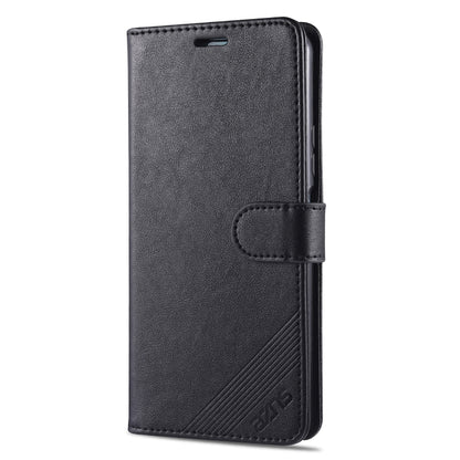 For Huawei Honor 30S AZNS Sheepskin Texture Horizontal Flip Leather Case with Holder & Card Slots & Wallet(Black) by AZNS