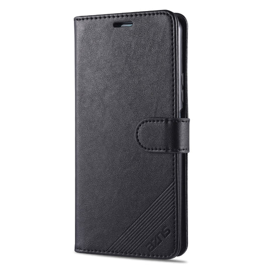 For Huawei Honor 30S AZNS Sheepskin Texture Horizontal Flip Leather Case with Holder & Card Slots & Wallet(Black) by AZNS