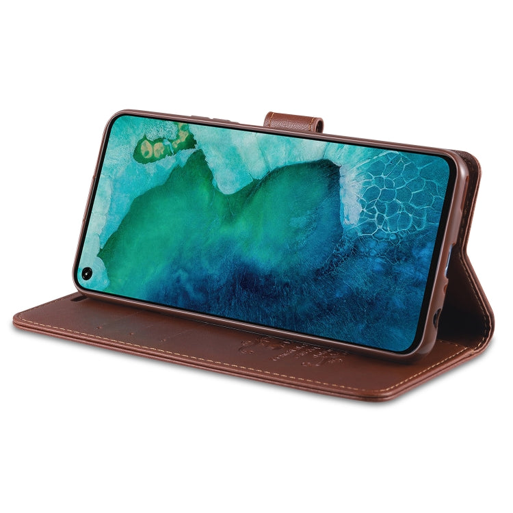 For Huawei Honor 30S AZNS Sheepskin Texture Horizontal Flip Leather Case with Holder & Card Slots & Wallet(Black) by AZNS