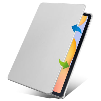 For Samsung Galaxy Tab S6 Lite P610 Acrylic 360 Degree Rotation Smart Tablet Leather Case(Space Grey) by bashfashion