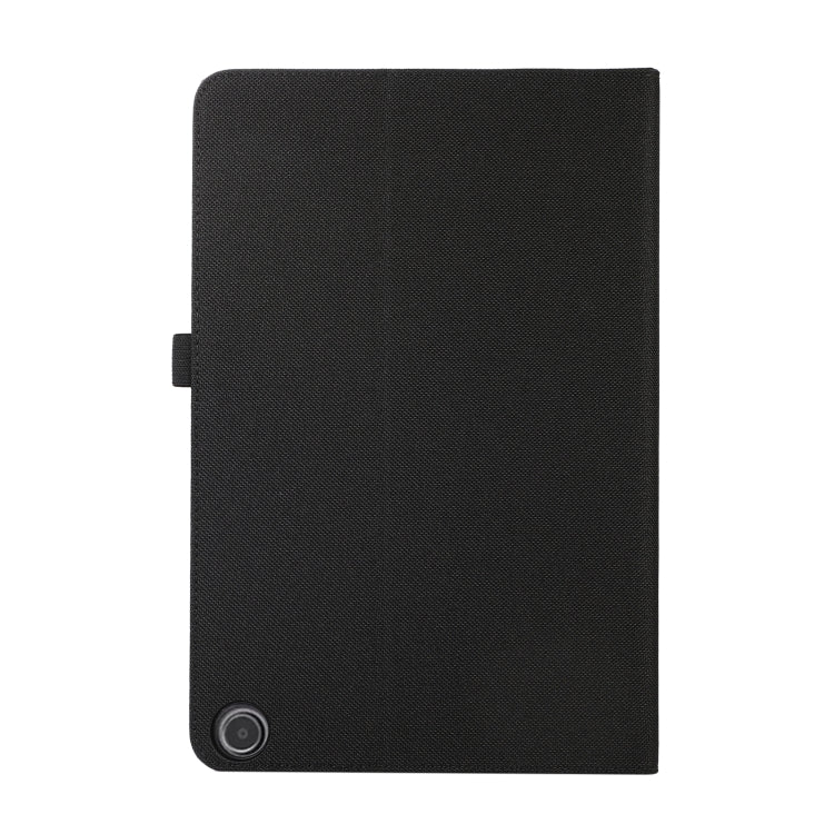 For Amazon Fire Max 11 Fabric Leather Tablet Case(Black) by bashfashion