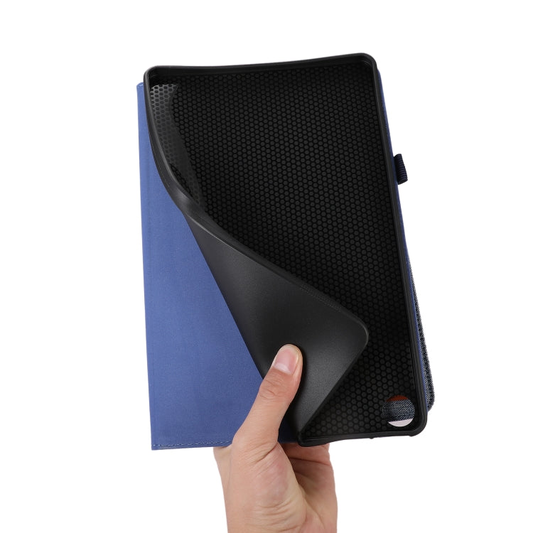 For Amazon Fire Max 11 Fabric Leather Tablet Case(Black) by bashfashion