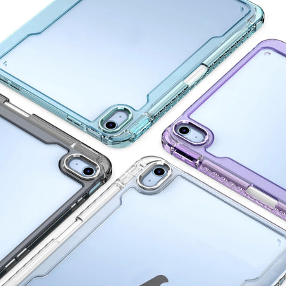 For iPad 2025 / 2022 Clear Acrylic Shockproof Tablet Case(Purple) by bashfashion
