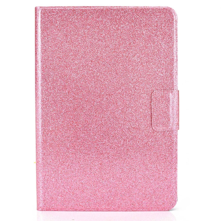 For Amazon Fire Max 11 2023 Glitter Powder Smart Leather Tablet Case(Pink) by bashfashion
