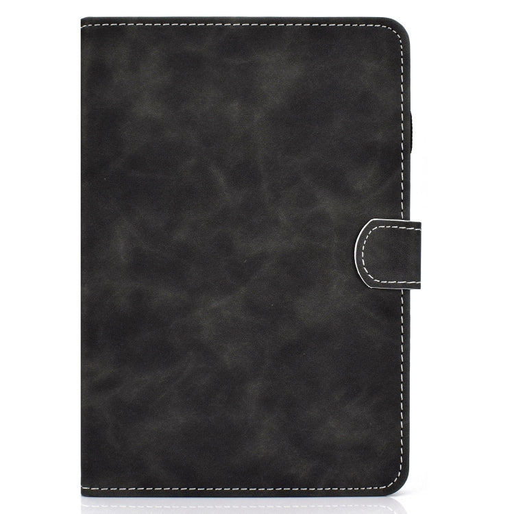 For Amazon Fire Max 11 2023 Cowhide Texture Smart Leather Tablet Case(Black) by bashfashion
