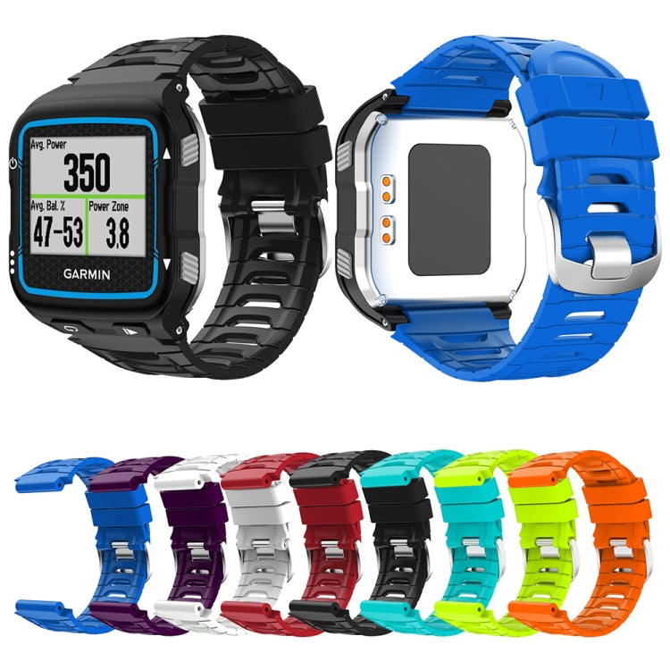 For Garmin Forerunner 920XT Solid Color Silicone Replacement Watch Band(White) by bashfashion