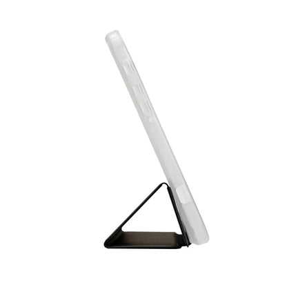 For Teclast T40S 3-Fold Holder Folio Leather Tablet Smart Case(Grey) by TECLAST