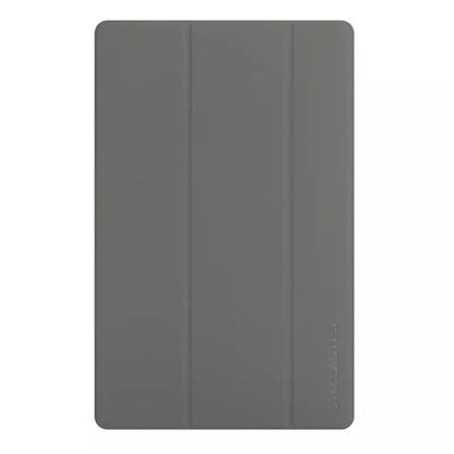 For Teclast T40 Pro 3-Fold Holder Folio Leather Tablet Smart Case(Grey) by TECLAST