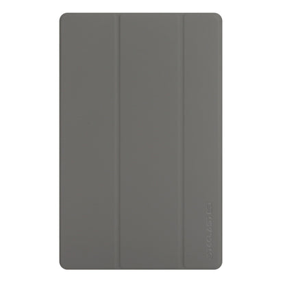 For Teclast M40 Pro 3-Fold Holder Folio Leather Tablet Smart Case(Grey) by TECLAST