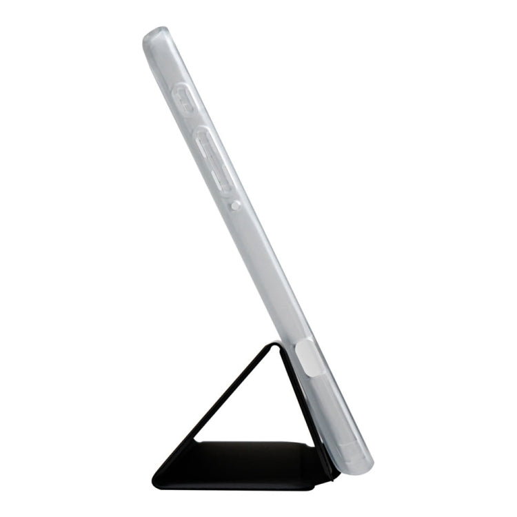 For Teclast P40 HD 3-Fold Holder Folio Leather Tablet Smart Case(Grey) by TECLAST