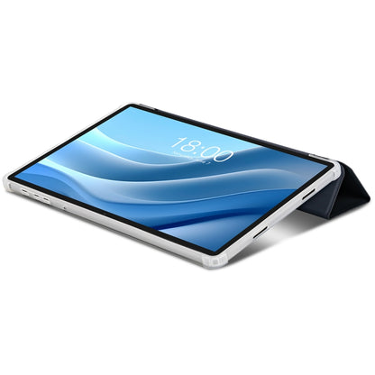 For Teclast T50 HD / T50 Max 3-Fold Holder Folio Leather Tablet Smart Case(Grey) by TECLAST