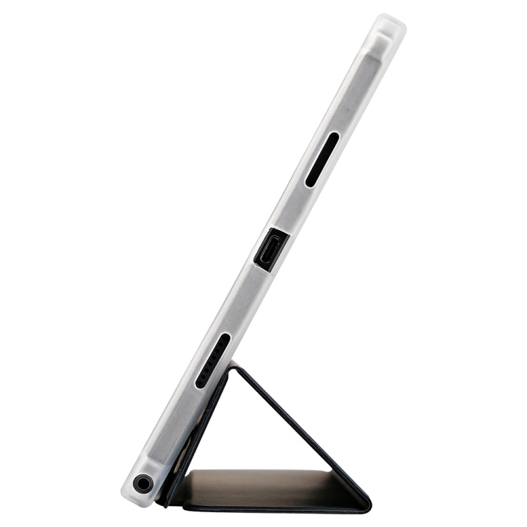 For Teclast T50 HD / T50 Max 3-Fold Holder Folio Leather Tablet Smart Case(Grey) by TECLAST