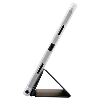 For Teclast T50 HD / T50 Max 3-Fold Holder Folio Leather Tablet Smart Case(Grey) by TECLAST