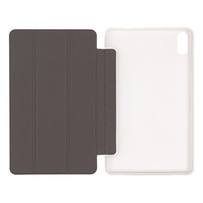 For Teclast P85T 3-Fold Holder Folio Leather Tablet Smart Case(Grey) by TECLAST