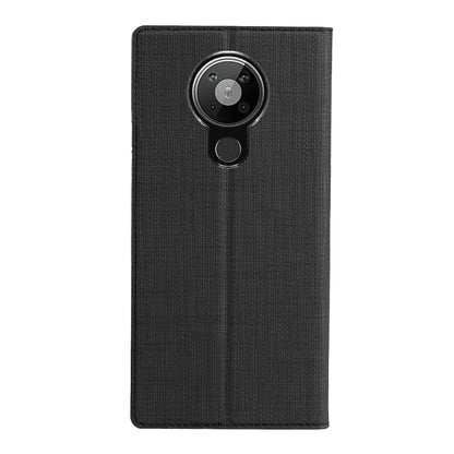 For Nokia 5.3 ViLi Shockproof TPU + PU Horizontal Flip Protective Case with Card Slot & Holder(Black) by ViLi