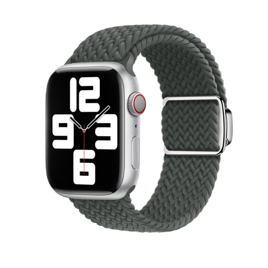 For Apple Watch Ultra 49mm Nylon Loop Magnetic Buckle Watch Band(Space Grey) by bashfashion