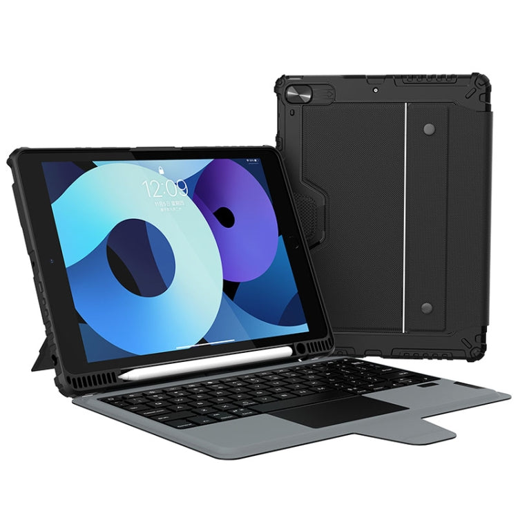 For iPad 10.2 2019/2020/2021 Nillkin Bumper Combo Keyboard Case with Backlight by NILLKIN