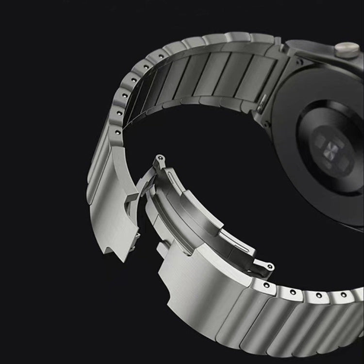 For Huawei Watch 4 / 4 Pro One Bead Stainless Steel Watch Band(Black) by bashfashion