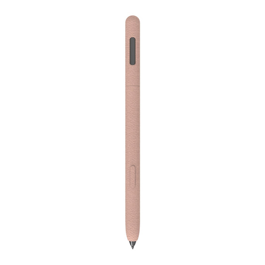 For Samsung Galaxy Tab S7 LOVE MEI Frosted Leather Texture Silicone Protective Pen Case(Pink) by LOVE MEI