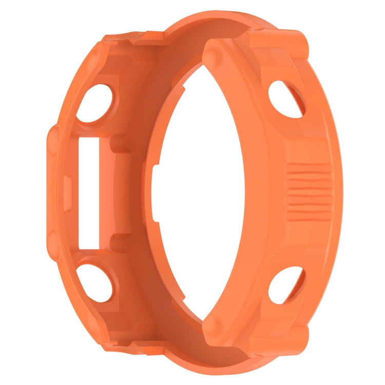 For Amazfit T-Rex Ultra Armor Hollow Watch Protective Case(Orange) by bashfashion